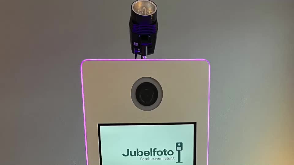 Abbau Video der Jubelfoto Fotobox